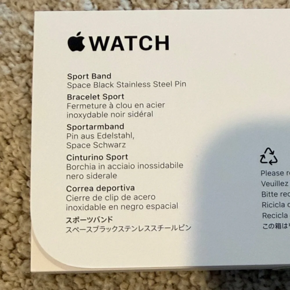 Black Apple Smartwatch Band